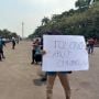 Dibubarkan Polisi, Ini Tuntutan BEM SI saat Demo Setahun Omnibus Law - UU Cipta Kerja