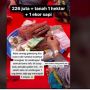 Viral Video Pernikahan, Hadiah Untuk Pengantin Diumumkan Capai Rp 1 Miliar