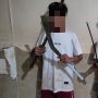 Tenteng Celurit dan Samurai, Tiga Pemuda Diringkus Polisi di Terowongan Kidemang Serang