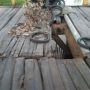 Viral di Medsos, Kerusakan Jembatan Kayu Ulin di Desa Tanjung Limau Semakin Parah