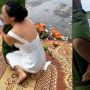 VIRAL Utang Tak Kunjung Dibayar, Wanita Bakar Sesajen di Depan Rumah Si Peminjam Uang