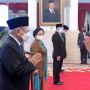Presiden Jokowi Ambil Sumpah Megawati Soekarnoputri Sebagai Dewan Pengarah Badan Riset
