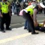 Viral Video Polisi Banting Mahasiswa Sampai Kejang Saat Demo di Tangerang