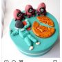 Dijadikan Tema Ulang Tahun, Potret Kue Bentuk Squid Game Ini Curi Perhatian