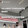 Viral Penampakan Monyet Saat Live Pernikahan di Instagram, Ternyata Salah Pilih Filter!