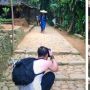 Top Viral: Pria Bule Hunting Foto Gadis Baduy, Mata Sembapnya jadi Sorotan