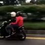 Viral Pengendara Motor Masuk Tol Pasteur, Netizen: Lu Kira Maen GTA