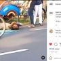 Viral Tukang Becak Nangis Histeris Sampai Tertidur di Jalan Karena Uangnya Dicuri