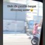 Dikira Kegirangan Dibonceng Motor, Aksi Penumpang Ini Bikin Salah Paham