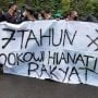 Tak Boleh Aksi di Dekat Istana, Mahasiswa ke Polisi: Tugasmu Mengayomi!