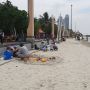 Kata Pengunjung Ancol Soal Aturan Belum Boleh Berenang di Pantai