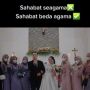 Viral Pengantin Didampingi 7 Bridesmaid Beda Agama, Foto di Gereja Tuai Pujian