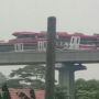 LRT Jabodetabek Tabrakan di Jalur Layang Cibubur, Warga Dengar Suara Dentuman