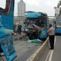 Top 5 SuaraJakarta: Kecelakaan TransJakarta-LRT hingga Keracunan Nasi Kotak Berlogo PSI