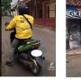 Ojol Bantu Tarik Motor Cewek, Alat Bantunya Bikin Gagal Paham