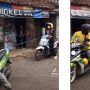 Ojol Dibikin Ribet oleh Pemotor Wanita Ini, Minta Tarik Motor Gunakan Tali Rafia
