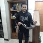 Seekor Biawak Terjebak di Kamar Mandi Warga di Denpasar Dini Hari