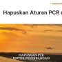 Petisi Tolak Tes PCR untuk Penerbangan Ditanggapi Satgas Covid-19, Apa Kata Prof. Wiku?