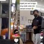Pesanannya Tak Juga Dibikin, Lelaki Ini Turun Tangan Buat Minum Sendiri di Dapur Resto
