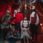 7 Gaya Pemotretan Keluarga Ruben Onsu Bertema Halloween, Seram Tapi Kece!