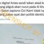 CEK FAKTA: Benarkah Anies Teken Kontrak dengan Al Khathath?