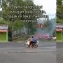 Pria Ini Kena Apes Motornya Terbakar di SPBU, Aksinya Malah Bikin Salut, Kok Bisa?