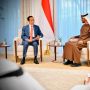Tiba di Istana Al-Shatie, Jokowi Disambut Putra Mahkota Abu Dhabi