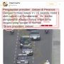 CEK FAKTA: Jokowi Dikawal 15 Motor Membentuk Formasi V di Perancis, Benarkah?