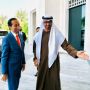 Presiden Jokowi Tiba di Istana Al Shatie Disambut Putra Mahkota Abu Dhabi