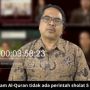Sebut Tidak Ada Perintah Salat Lima Waktu di Alquran, MUI Minta ini ke Ade Armando