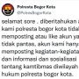 Viral Akun Twitter Polresta Bogor Kota Like Video Porno, Langsung Gercep Klarifikasi