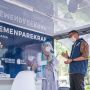 Sasar Jawa, Bali dan NTB, Mobil Vaksinasi GEBER Dilepas Menparekraf