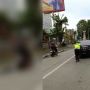 Beredar Video Polantas Dorong Mobil Mogok di Jalanan Medan, Warga: Jadi Contoh Humanis