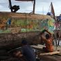 Ombak Laut Rusak Puluhan Perahu di Semarang, Nelayan Tagih Janji Wali Kota Buatkan Talut