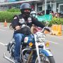 Tri Adhianto bersama Royal Rider Indonesia Chapter Bekasi Bikin Pemandangan Baru