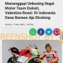 CEK FAKTA: Benarkah Valentino Rossi Sindir Unboxing Ducati 'Dana Bansos Aja Dicolong'?