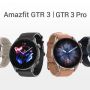Komparasi Amazfit GTR 3 vs Amazfit GTR 3 Pro