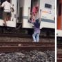 Viral Aksi Wanita Susah Payah Naik Gerbong Kereta, Videonya Bikin Publik Geregetan