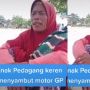 Keren! Emak-emak Pedagang Asongan di Mandalika Lancar Bicara Bahasa Inggris