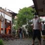 Bunyi Gemuruh di Area Kantor Bupati Tabanan Ternyata Atap Gedung Ambruk