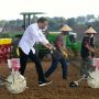 Tanam Jagung di Jenoponto, Presiden Jokowi Tegaskan Petani Mampu Penuhi Kebutuhan Nasional