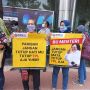 Gerakan Tutup TPL, Masyarakat Adat Tano Batak Geruduk Kantor Luhut