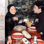 7 Potret Dinda Hauw dan Rey Mbayang Liburan di Dubai, Makan Malam di Burj Khalifa