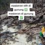 Pendaki Maskeran Pakai Belerang Langsung di Gunung, Pulang Auto Glow Up