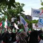 Peserta Aksi Buruh Tantang Ganjar Pranowo Dialog: Kalau Memang Ingin Nyapres Ya Keluar!