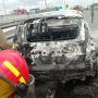 Muncul Api di Bagian Kap, Begini Kronologi Mobil Terbakar di Tol Wiyoto Wiyono