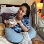 Gaya Nagita Slavina saat Aqiqah Rayyanza, Total Outfit From Head to Toe Rp96 Juta