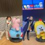 8 Potret Ayu Ting Ting Liburan ke New York, Ajak Bilqis Nonton BTS!