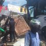 Ditabrak TransJakarta, Pos Lantas PGC Cililitan Hancur