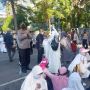 Massa 212 Berkumpul, Bersholawat di Kawasan Barikade Dibubarkan Polisi